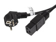 Cablu alimentare CEE 7/7  IEC 320 C19 1,8 m 16A VDE negru
