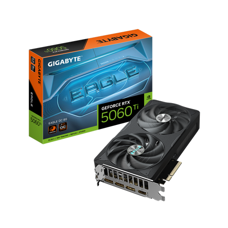 Placa Video GIGABYTE GEFORCE RTX 5060 TI EAGLE OC 8GB GDDR7 128 bit, PCIE 5.0, 1x HDMI 3x DP