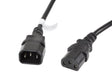 Cablu IEC 320 C13  C14 3 m VDE negru