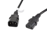 Cablu IEC 320 C13  C14 3 m VDE negru