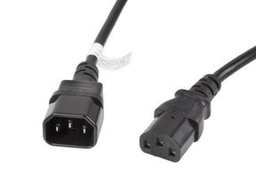 Cablu IEC 320 C13  C14 3 m VDE negru