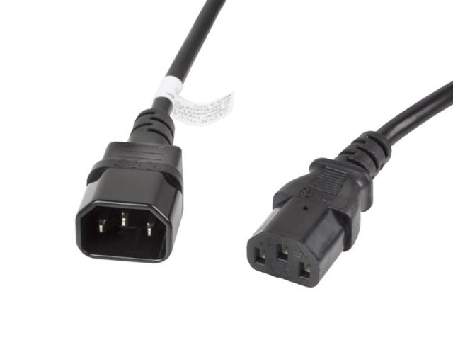 Cablu IEC 320 C13  C14 3 m VDE negru