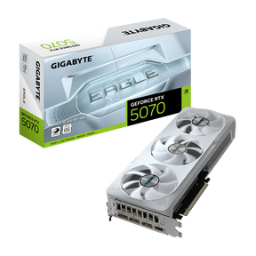 Placa Video GIGABYTE GEFORCE RTX 5070 EAGLE OC ICE SFF 12GB 192 bit, PCIE 5.0, 3x DP 1x HDMI