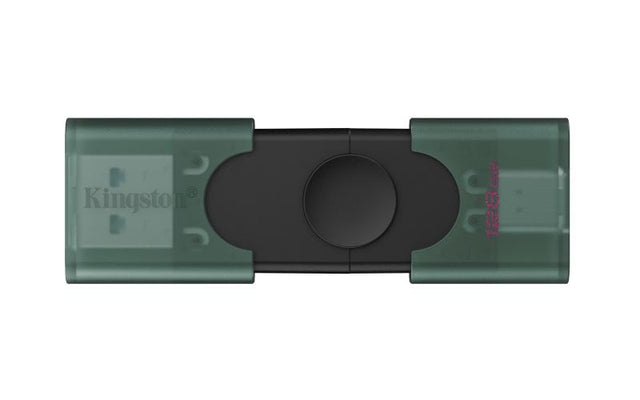 Memorie USB Flash Drive Kingston 128GB USB 3.2 USB-A USB-C DT Elite G2