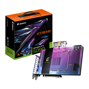 Placa Video GIGABYTE AORUS GEFORCE RTX 5090 XTREME WATERFORCE WB 32GB GDDR7 512bit, PCIE 5.0, 3x DP 1x HDMI