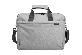 Geanta laptop Natec Mustela, compatibilitate dimensiune laptop 15.6", 3 compartimente, material Polyester 600D, gri