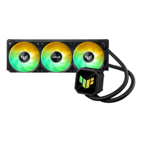 Cooler Procesor ASUS TUF GAMING LC III 360 ARGB NEGRU, marime radiator 397mm, 3x120mm, viteza ventilatoare 650-2600 RPM +/- 10%, Suport AMD: AM5 AM4, suport INTEL: LGA 1851/1700/1200
