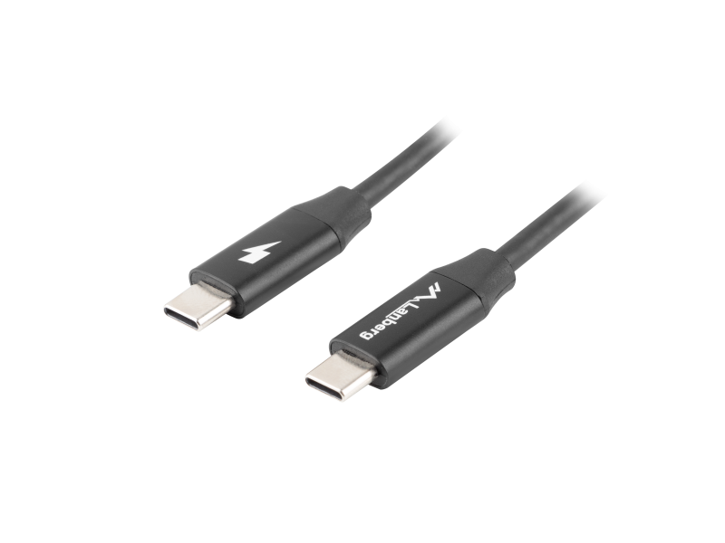 Cablu USB-C M/M 2.0 1,8 m Quick Charge 4.0 negru