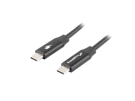 Cablu USB-C M/M 2.0 1,8 m Quick Charge 4.0 negru