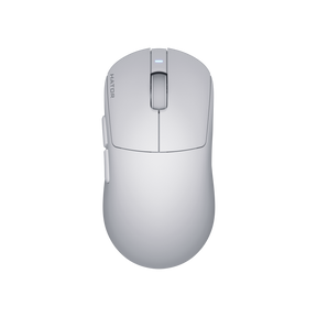 Mouse wireless Hator Quasar 3S ULTIMA 8K, senzor PixArt PAW3950, switch HATOR® Optical 100M, conectivitate 2.4GHz, bluetooth si USB, polling rate pana la 8000Hz, rezolutie maxima 30000 DPI, capacitate baterie 300 mAh, durata de viata baterie in modul wireless pana la 100 ore, timp incarcare 2 ore