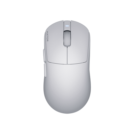 Mouse wireless Hator Quasar 3S ULTIMA 8K, senzor PixArt PAW3950, switch HATOR® Optical 100M, conectivitate 2.4GHz, bluetooth si USB, polling rate pana la 8000Hz, rezolutie maxima 30000 DPI, capacitate baterie 300 mAh, durata de viata baterie in modul wireless pana la 100 ore, timp incarcare 2 ore