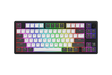 Tastatura Mecanica Gaming HATOR Skyfall Pro Wireless 80, RGB, Wireless, Gri