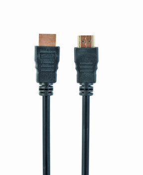 Cablu Gembird HDMI, conector 1: HDMI-A male, conector 2: HDMI-A male, latime de banda suportata 10.3 Gbps, rezoltuie maxima suportata 4k @ 60Hz, lungime cablu 1m, potrivit pentru 3D, 4K, ARC, Dolby-True HD, DTS- HD, HDMI CEC, UHD 2160p, negru