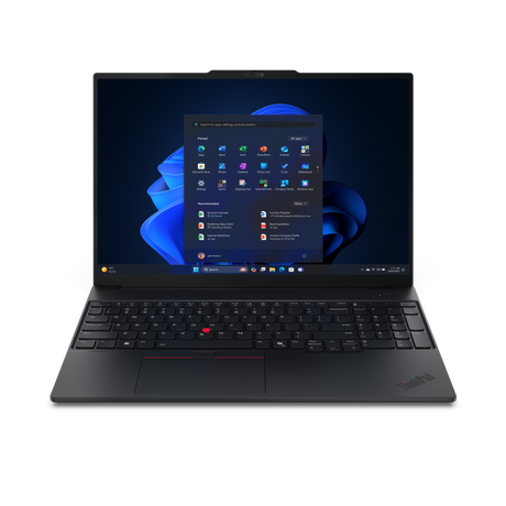 Notebook Business Lenovo ThinkPad E16 Gen 3, cu procesor Intel Core Ultra 7 258V, 16'' IPS, 32 GB LPDDR5x, 1 TB SSD, Intel Arc 140V integrat, Fr OS