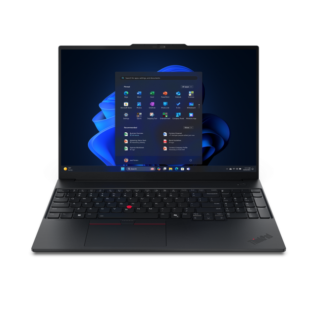 Notebook Business Lenovo ThinkPad E16 Gen 3, cu procesor Intel Core Ultra 7 258V, 16'' IPS, 32 GB LPDDR5x, 1 TB SSD, Intel Arc 140V integrat, Fr OS