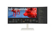 Monitor Consumer LG 38BR85QC-W, 37.5", 3840 x 1600 pixeli, White, 2 ani Garantie