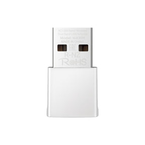 Adaptor Mercusys AC1300 Nano Wireless Dual Band USB, viteza: 400 Mbps at 2.4 GHz + 867 Mbps la 5 GHz, Internal Antennas, USB 2.0