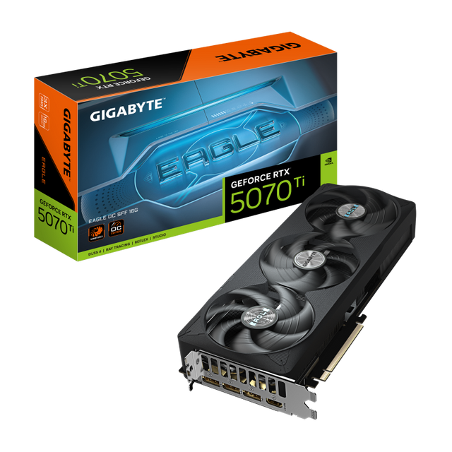 Placa video Gigabyte GeForce RTX 5070 Ti, 16GB GDDR7, PCI Express 5.0, 256-bit