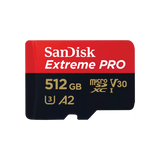 Card de memorie SanDisk Extreme PRO Micro-SDXC, 512 GB, Clasa 10 + Adaptor