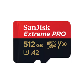 Card de memorie SanDisk Extreme PRO Micro-SDXC, 512 GB, Clasa 10 + Adaptor