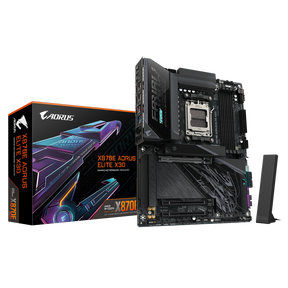 Placa de baza Gigabyte X870E AORUS ELITE X3D, Socket AM5, DDR5, ATX