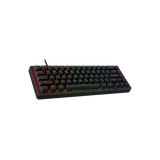 Tastatura gaming mecanica HyperX Origins 2 65, lungime cablu 1.8m, iluminare RGB (16,777,216 colors), polling rate 8000 Hz, negru