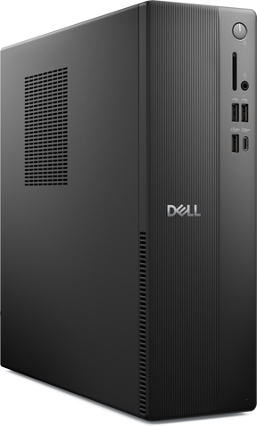 Dell Pro Slim Essential (QVS1260), desktop slim chassis, 180W PSU, ENERGY STAR Qualified, Intel Core i3-14100 processor (12 MB cache, 4 cores, 8 threads, up to 4.7 GHz), Intel UHD Graphics 730, 8GB: 1 x 8 GB, DDR5, 4800 MT/s, 512GB M.2 PCIe NVMe SSD, No Media Card Reader, No PCIe add-in card