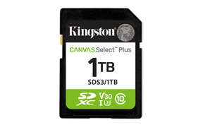 Card de Memorie SDXC Kingston, 1TB,Canvas Select Plus