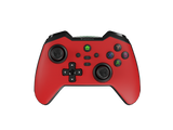 Controller wireless Genesis Mangan 400, tip Analog/Digital, interfata USB, bluetooth, numar butoane 19, lungime cablu 200 cm, acumulator 000 mAh, compatibilitate Android, iOS, MAC, Windows 10,11,7,8, rosu