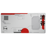 Mousepad Trust GXT 759 XXL, suprafata moale, dimensiuni 900 x 400 x 3mm, rosu/alb