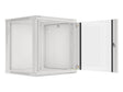 Dulap rack 19" perete 12U / 600x600 (flat pack) V2 gri