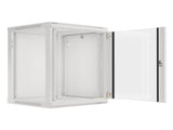 Dulap rack 19" perete 12U / 600x600 (flat pack) V2 gri