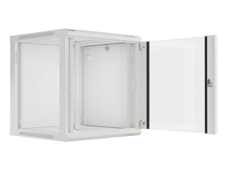 Dulap rack 19" perete 12U / 600x600 (flat pack) V2 gri