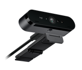 Camera Web Logitech BRIO 4K, rezolutie video 4K, USB-C, Negru