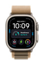Apple Watch Ultra 4 GPS + Cellular 49mm Natural Titanium Case with Desert Alpine Loop - L