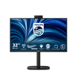 Monitor Consumer Philips 32B2U3601H/00, 31.5", 2560 x 1440 pixeli, Black, 5 ani Garantie