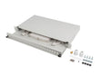 Patch panel fibră rack 19" 1U  24x SC duplex / 24x LC quad, gri + accesorii