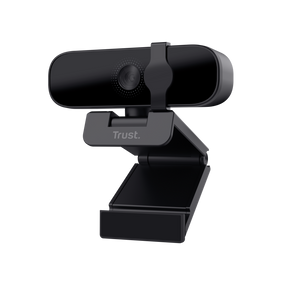 Camera web Trust Tanor Full HD, interfata USB 2.0, framerate maxim 30 fps, rezolutie maxima 1920x1080, negru