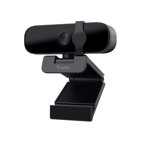 Camera web Trust Tanor Full HD, interfata USB 2.0, framerate maxim 30 fps, rezolutie maxima 1920x1080, negru