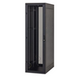Rack de podea 19 Triton 22U 800x1000mm usa fata metal perforat panouri laterale/spate detasabile sectiuni pentru ventilatie activa, sectiuniacces cabluri sus/jos/spate, picioare reglabile IP20 negru