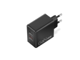 Incarcator Lenovo Dual USB-C 65W GaN; Port de incarcare: 2x USB-C; Input Power: 100-240~50/60Hz 1.5A; Lungime/ Tip cablu: 1.5M /Type C; Conectivitate: 2 pin; Dimensiuni (L x D x H): 120 mm x 120 mm x 35 mm; Greutate: 0.225 kg; Garantie: 1 an