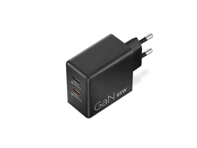 Incarcator Lenovo Dual USB-C 65W GaN; Port de incarcare: 2x USB-C; Input Power: 100-240~50/60Hz 1.5A; Lungime/ Tip cablu: 1.5M /Type C; Conectivitate: 2 pin; Dimensiuni (L x D x H): 120 mm x 120 mm x 35 mm; Greutate: 0.225 kg; Garantie: 1 an
