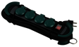 HOOK Outdoor 4xCEE7/3 verde 4,0m CEE7/7