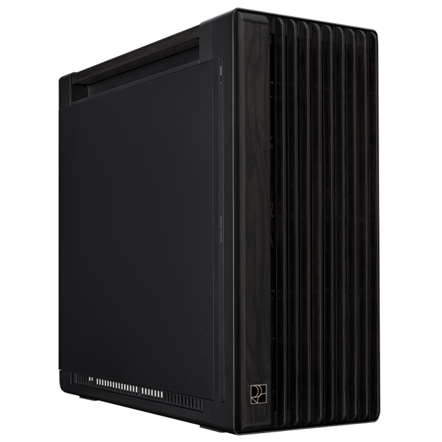 Carcasa ASUS ProArt PA602 Wood Edition, RGB, Mid Tower, Black