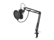 Microfon Genesis Radium 400 G2 Studio, tip condenser, model cardioid, suport fix, conectivitate USB-C, USB-A, raspuns in frecventa 20 - 20000 Hz, sensibilitate -29 dB, lungime cablu 250 cm, negru