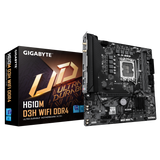Placa de Baza GIGABYTE H610M D3H DDR4 LGA1700, 2x DDR4, 1x DP 1x HDMI, 1x PCIE 4.0 x16 1x PCIE 3.0 x1 2x M.2, 4x SATA 6GB/s, mATX