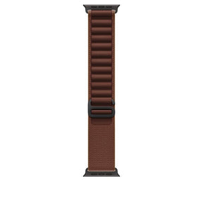 Curea pentru Apple Watch 49mm Burgundy Alpine Loop - Medium - Black Titanium Finish