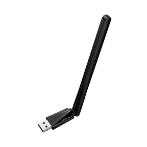 Adaptor Mercusys Bluetooth 5.4 USB Long Range, dimensiuni 55.8 × 16.8 × 150.5 mm