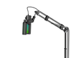 Brat cu microfon Genesis Radium 251, tip Condenser, model cardioid, suport fix, conectivitate USB-C, raspuns in frecventa 50 - 16.000 Hz, sensibilitate 40 dB, lungime cablu 200 cm, negru