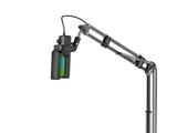 Brat cu microfon Genesis Radium 251, tip Condenser, model cardioid, suport fix, conectivitate USB-C, raspuns in frecventa 50 - 16.000 Hz, sensibilitate 40 dB, lungime cablu 200 cm, negru